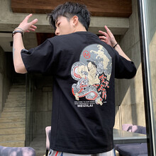 富鋌（FORTEI） 短袖 男士T恤 9117黑色 