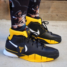 耐克（NIKE）籃球鞋AQ2728-003（黑黃） 