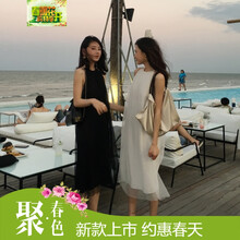 夏日出游，時(shí)尚雪紡連衣裙來幫你
