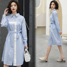 意設（ITATOYES）  條紋，腰帶 連衣裙