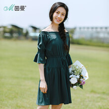 無(wú)袖連衣裙，夏日清涼一步到位