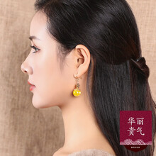案妝耳環(huán)，耳飾
