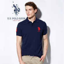 U.S. POLO ASSN. 短袖 男士T恤 深藍(lán)-24805 