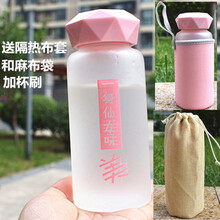 圓形玻璃水杯，喝出好氣色