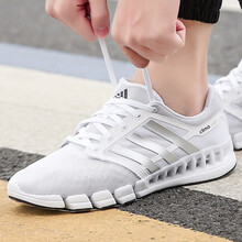 阿迪達(dá)斯（Adidas）跑步鞋EF2663/網(wǎng)眼鞋面 