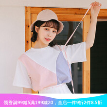 簡約短袖寬松上衣，清爽又減齡