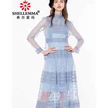 怎么樣,花朵,花朵,高領,高領,衣裙,衣裙