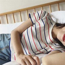 時(shí)尚條紋上衣，打造夏日清爽生活