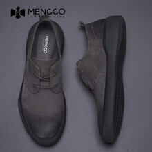 曼克尚品（MENCCO）男士灰色低幫 40