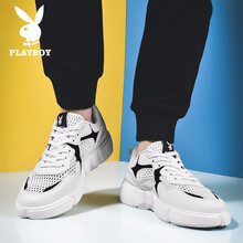 Playboy男士白黑色網(wǎng)面6306 40