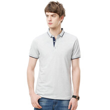 嘉百玲 短袖 男士T恤 灰色-男款 