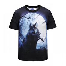 歐簡(jiǎn)圖（oujiantu）（oujiantu） 短袖 男士T恤 樹(shù)枝狼短袖 