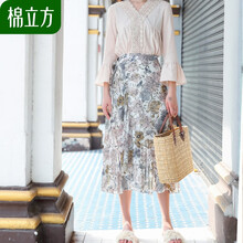 減齡印花半身裙，打造甜美少女風(fēng)
