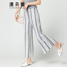 凌丹娜 高腰  女 九分褲 休閑褲