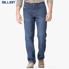 BILLION 直筒褲 基礎大眾，商務(wù)休閑 男士牛仔褲