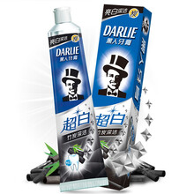 黑人牙膏竹炭深潔