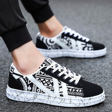 圣拓士（SIONTOSS）男士8804黑白色-低幫款 44