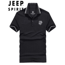 Jeep 短袖 男士T恤 1085短袖黑色 