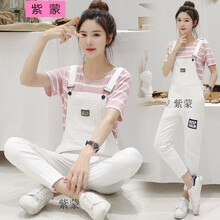 復古牛仔背帶褲，穿出你的少女心