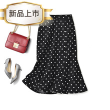 時尚高腰半身裙，穿出優(yōu)雅女神范
