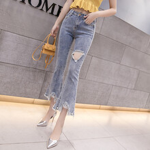 穿搭牛仔褲，微胖妹子也要美美噠