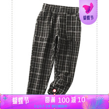 冬八分靴褲加厚