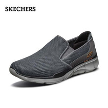 斯凱奇（Skechers）男士炭灰色/橘色/CCOR 40