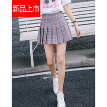 時(shí)尚高腰短裙，微胖妹子的小心機(jī)