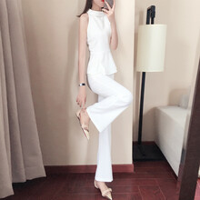 寬松休閑闊腿褲，塑造性感女神范