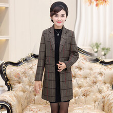 西裝尼外套女