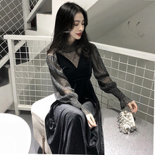 復(fù)古長袖連衣裙，打造優(yōu)雅小仙女