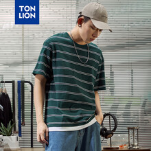 唐獅（TonLion） 短袖 男士T恤 松竹綠 
