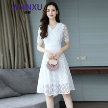 時尚短袖連衣裙，打造優(yōu)雅小仙女