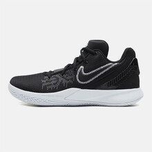 耐克（NIKE）籃球鞋AO4438-001黑+黑+白+熒光黃 