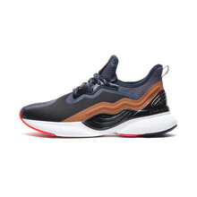 李寧（LI-NING）跑步鞋夜空藍(lán)/標(biāo)準(zhǔn)黑/桂圓褐 