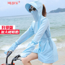 慕舍（mushe） 連帽 長(zhǎng)袖 女 短外套 口袋，拼接，拉鏈，多口袋，紗網(wǎng)