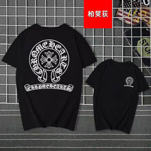 柏斐荻（BYPHYTEE） 短袖 男士T恤 燈花短袖 黑色 