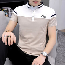 艾以純森（AIYICHUNSEN） 短袖 男士T恤 K906 米色 