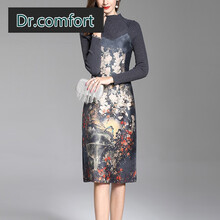 dr.comfort  口袋，刺繡 連衣裙