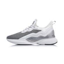 李寧（LI-NING）跑步鞋花灰牛仔灰/標(biāo)準(zhǔn)白/微晶灰 