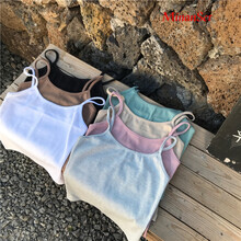 夏裝糖果色吊帶
