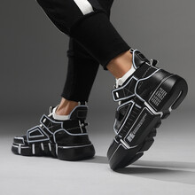 普戈斯（PUGESI）男士黑色《情侶款》 37