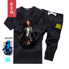 蘇京貓 短袖 男士T恤 套裝3黑 