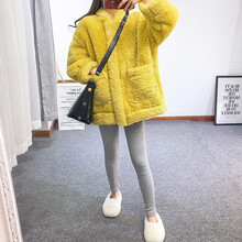 羔羊毛外套女