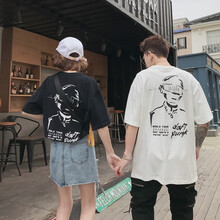 茹軒 印花 短袖 T恤 女 圓領(lǐng)