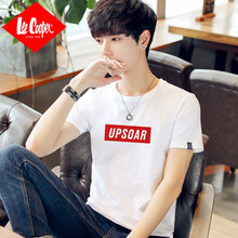 Lee Cooper 短袖 男士T恤 T06-白色 