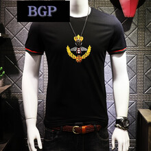 BGP 短袖 男士T恤 D32289201黑色 