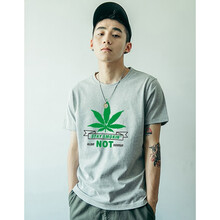 萌朵麗啦 短袖 男士T恤 WD0032灰色 