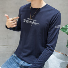 XBLGX 長袖 男士T恤 長袖SP藏青色 