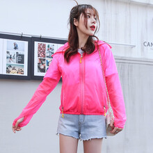 未知 連帽 長袖 女 短外套 拉鏈，帶帽